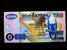 Zambia  100 Kwacha  1992  uncirculiert !!