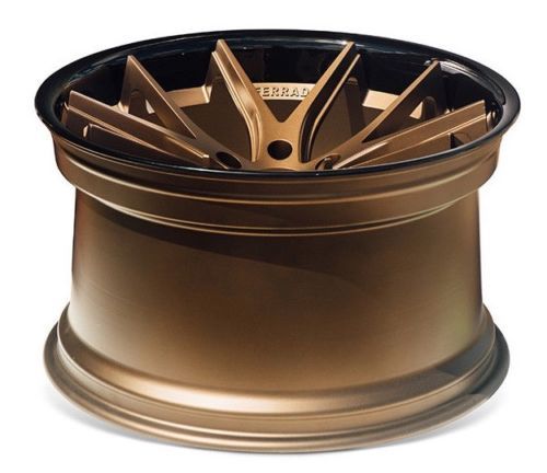 20" FERRADA FR2 MATTE BRONZE CONCAVE WHEELS FOR MASERATI GRAN TURISMO 20X9/10.5