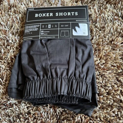 Short boxer homme Urban Outfitters X Playboy taille moyenne en coton noir neuf avec étiquettes - Photo 1/5