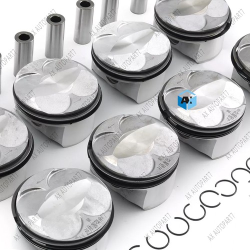 STD 8x Pistons Rings Set Φ87mm For BMW 540i 740i E60 E61 E65 E66 N62B40 4.0L V8 - Picture 7 of 7