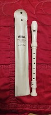 FLUTE A BEC YAMAHA EN RESINE Soprano Baroque Descant TBE