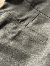  248 brooks brothers Gray Wool Women  s Dress Pants 14 Brand New