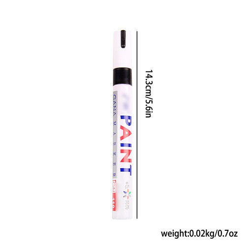 US 3 Pc Multiuse Tire Tread Rubber Metal Waterproof Permanent Paint Marker Pen - Picture 4 of 21