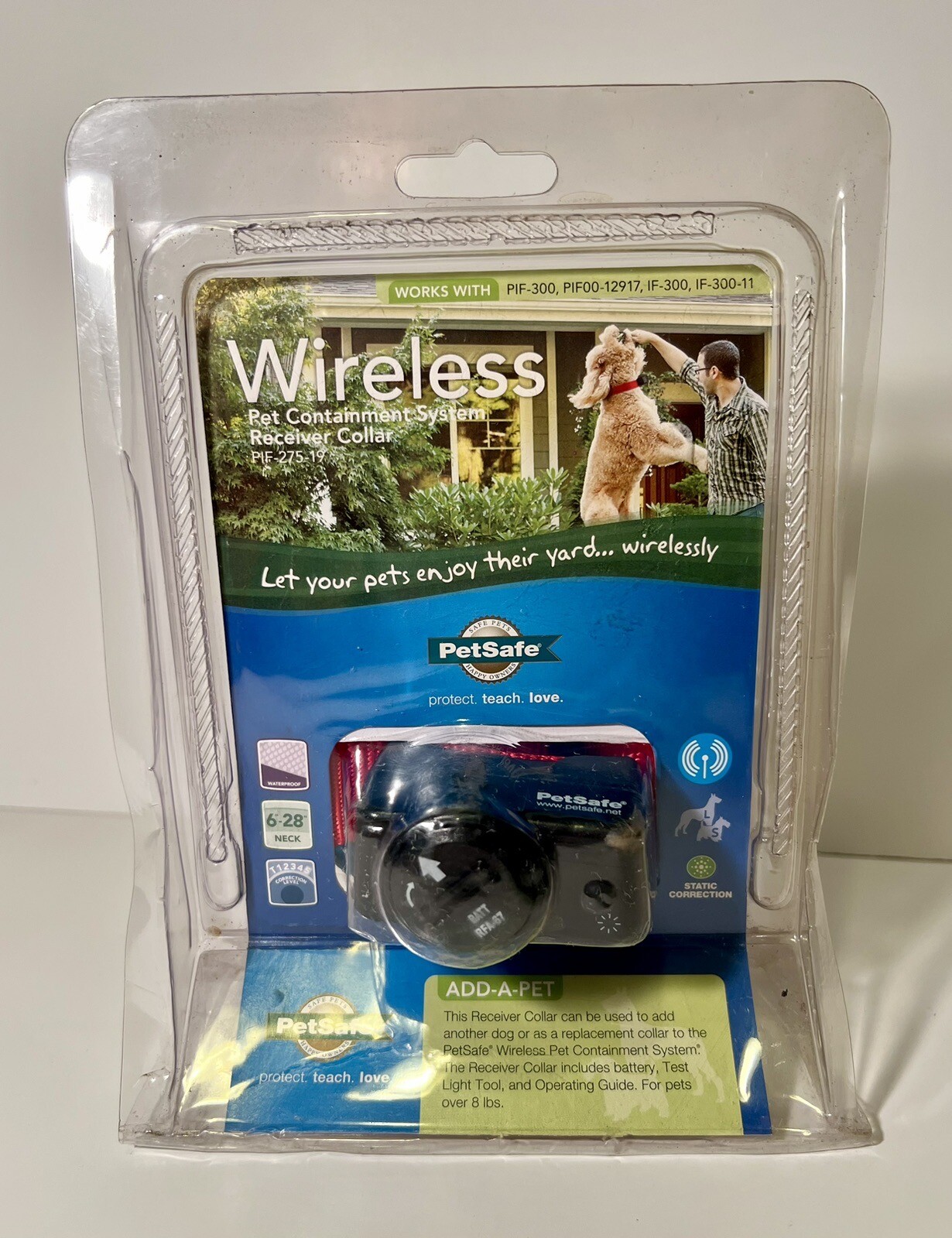 PetSafe Wireless Pet Containment System Receiver Collar Model PIF275