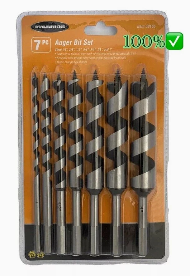 WARRIOR AUGER BIT SET