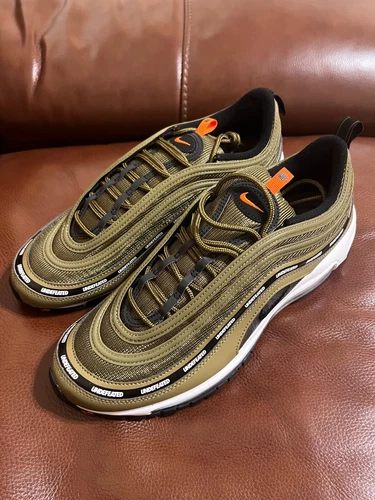 Size 11 - Nike Undefeated x Air Max 97 Militia Green, Brand New, Comes With Box 