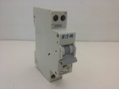 EATON 263174 CIRCUIT BREAKER, PLN6-C16/1N-MW, 16A 1 POLE, 263174