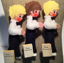 Someone Special handmade stuffed felt holiday figurine ornament