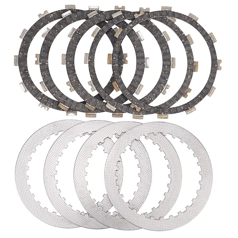Kit de 9 placas de embrague de acero de fricción para Kawasaki Ninja 250R EX250 2008-2012 Foto 3 de 4