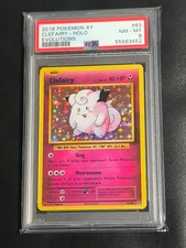 Pokémon Karte Clefairy Holo - Evolutions 63/108 - Vintage 2016 - Eng - PSA 8