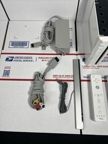 Nintendo Wii Bundle + MARIO KART + PAPER MARIO -+ Wheels - NEXT DAY - WARRANTY