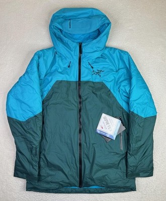 Arc'teryx Rush Insulated Jacket Mens Large Blue Gore-Tex Infinium