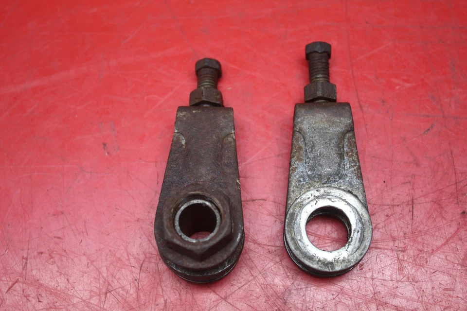 Suzuki TC100 1975 tensor de cadena par ajustador Foto 3 de 4