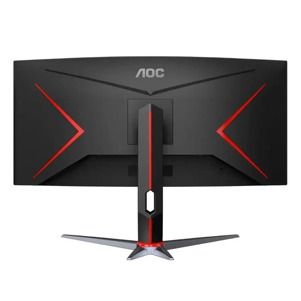 AOC - CU34G2XP 34" VA Curved Gaming Monitor, WQHD (3440x1440), 180Hz - Image 2 of 4