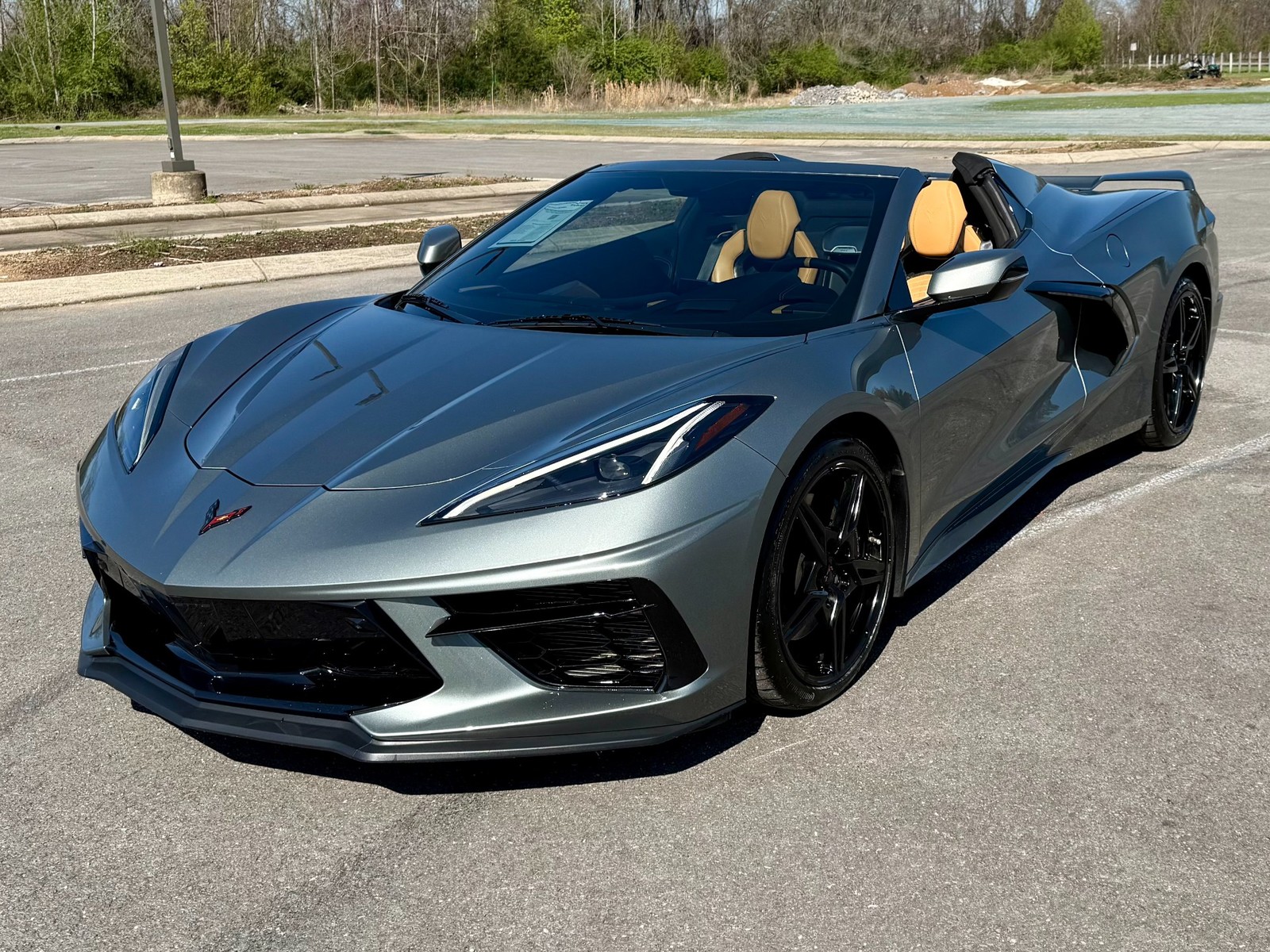 2023 Hypersonic Gray Metallic Chevrolet Corvette   | C8 Corvette Photo 2