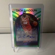 Topps Hoops 2025-26 Hoops 1989 Signatures Zach Randolph Auto 89S-ZR