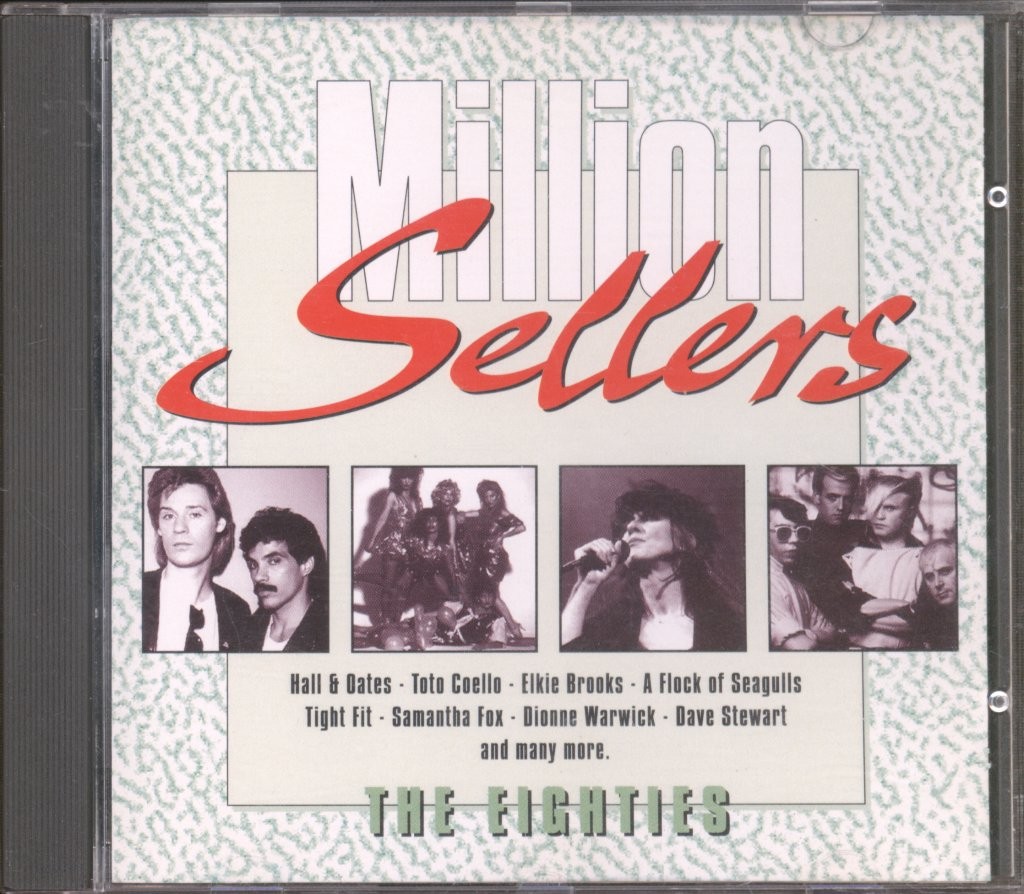 Various Artists Million Sellers the Eighties 2 CD Netherlands Disky 1992