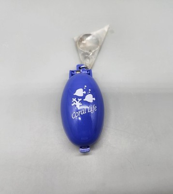 Vintage Takara Pocket Critters Keychain 1993 Coral Life Blue HTF *Not Working
