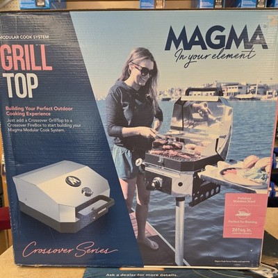 Magma C010-103 Stainless Steel Grill Top Crossover Series Grill Box NEW NOS