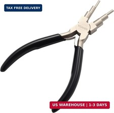 2-in-1 Jewelry Pliers Wire Looping Tool, High-Carbon Steel Bail Making Pliers