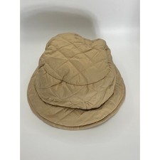 GAP Kids Tan/Pink Quilted Bucket Hat SZ L/XL