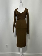 Microfiber Long Sleeve Dresses for Women for sale