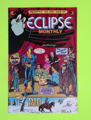 Eclipse Monthly #1 1983 Eclipse Comics 8.0 Comic Book J48-227