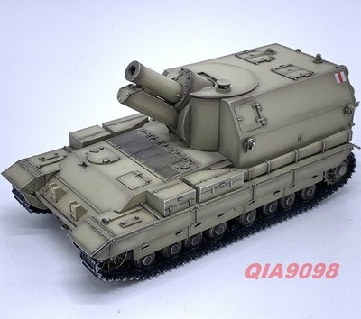 New 1/72 Scale British Conqueror GC Tier X Self-Propelled Gun Green Color Model
