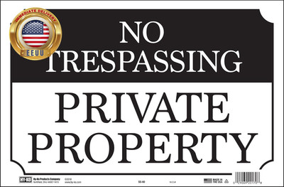 Aluminum Signs, 14  X 9.5 , Durable Long-Lasting Contrasting Metal Signs for Out