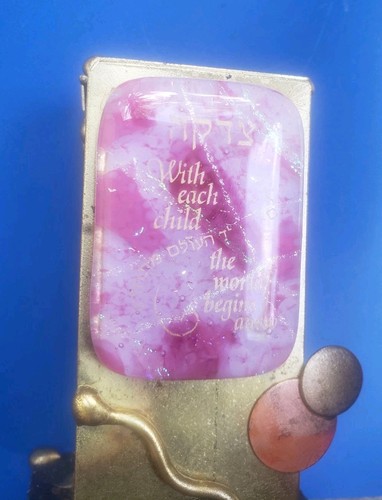 Vintage Judaica Messing/Kupfer Tzedakah Pushke Charity Box. Judentum jüdisch - Bild 5 von 7
