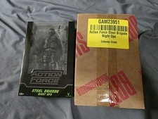 Valaverse Action Force -2- NIGHT OPS STEEL BRIGADE BBTS Exclusive 6  Figure NEW