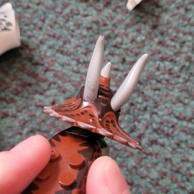 READ Jurassic World Indominus Rex White Custom Lego Dinosaur 75919 & OTHER PARTS