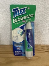 TILEX Tile & Grout Pen Removes Stains 2 oz Dual Tip Clorox Bleach NEW