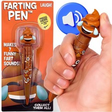 Farting Poop Pen Makes 7 Funny Fart Sounds - Stocking Stuffers for Kids,Funny