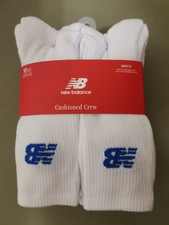 New Balance Mens 10 Pack Cushioned Crew Socks.