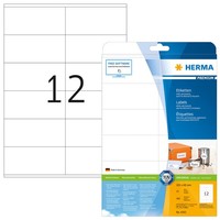 Herma 4363 4363 Etiketten Premium A4, Weiß 105X48 Mm Papier Matt 300 St.