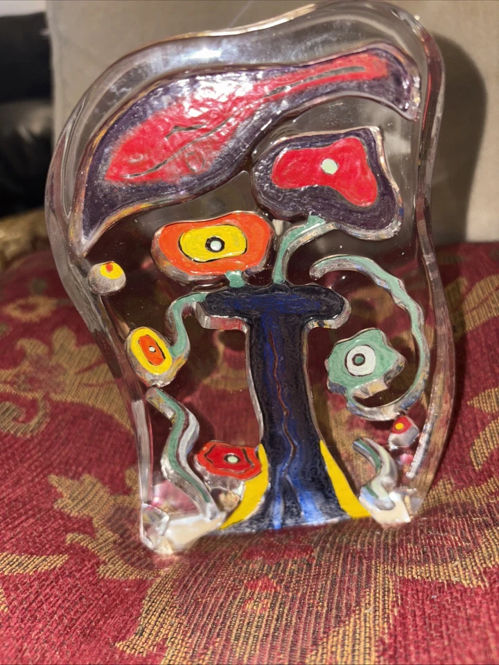 Spirit of the garden handmade art glass culture damaged - Image 3 of 4