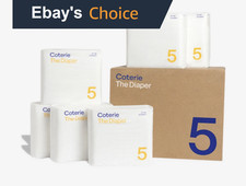 Coterie Size 5 The Diaper Ultra-Soft Feel 6 Pack-132 Diapers