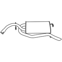 Walker EndschalldäMpfer SchalldäMpfer Hinten FüR Ford Escort V 1.6I 16V