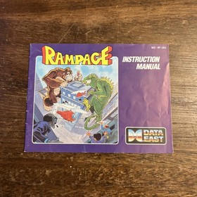 Rampage (Nintendo NES) Complete - Tested - Authentic