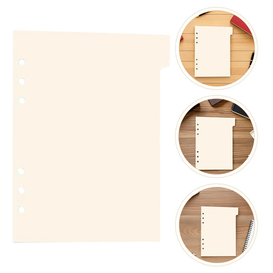 18Pcs Binder Divider A5: Folder Planner File Dividers With Tabs - 6 Holes Loose - Image 4 of 4
