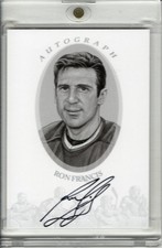 2010-11 IN THE GAME ENSHRINED RON FRANCIS AUTO #ARF *SILVER VERSION*