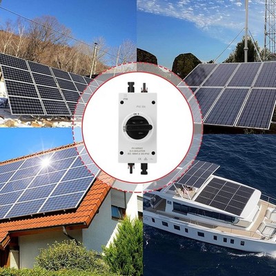 1000V Solar Panel Isolator Switch IP66 Water Proof DC Disconnect Switch For