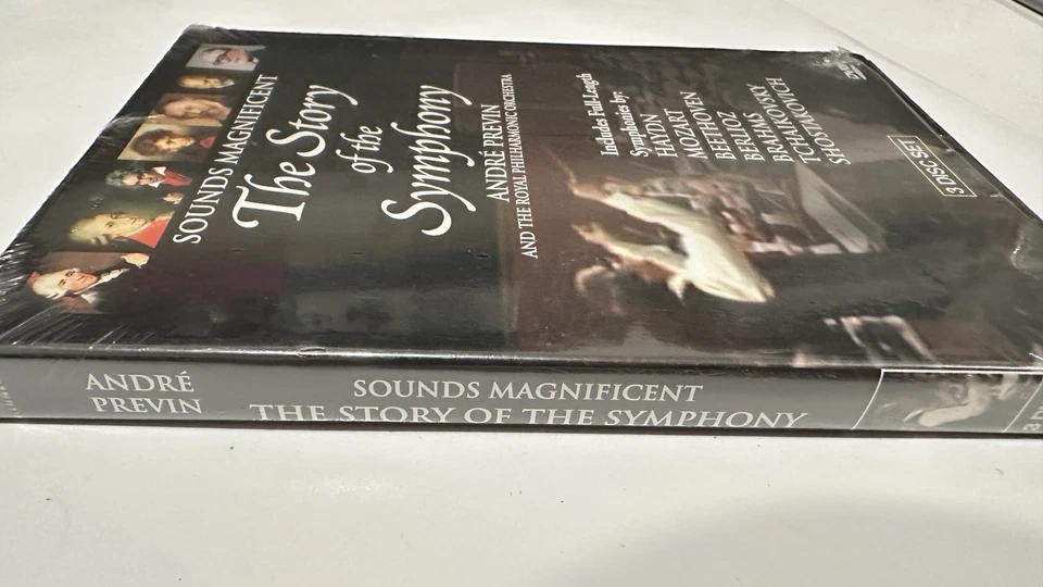 Sounds Magnificent Story of the Symphony Andre Previn DVD 3 Disc Set Kultur(New) - Image 2 of 3
