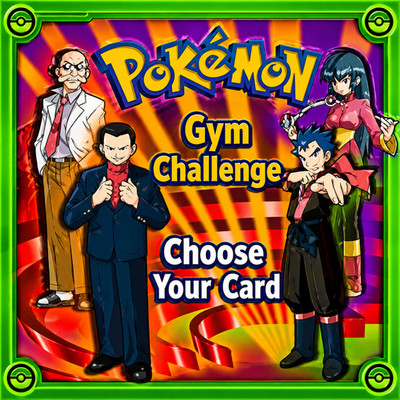 1999 Vintage Pokemon Gym Challenge   Pick Your Card
