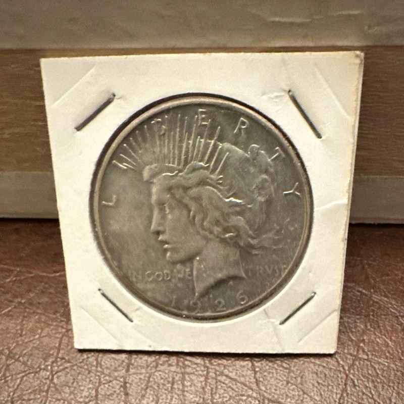 1926 Peace Silver Dollar $1 Philadelphia Mint Business Strike 90% Silver KM#150