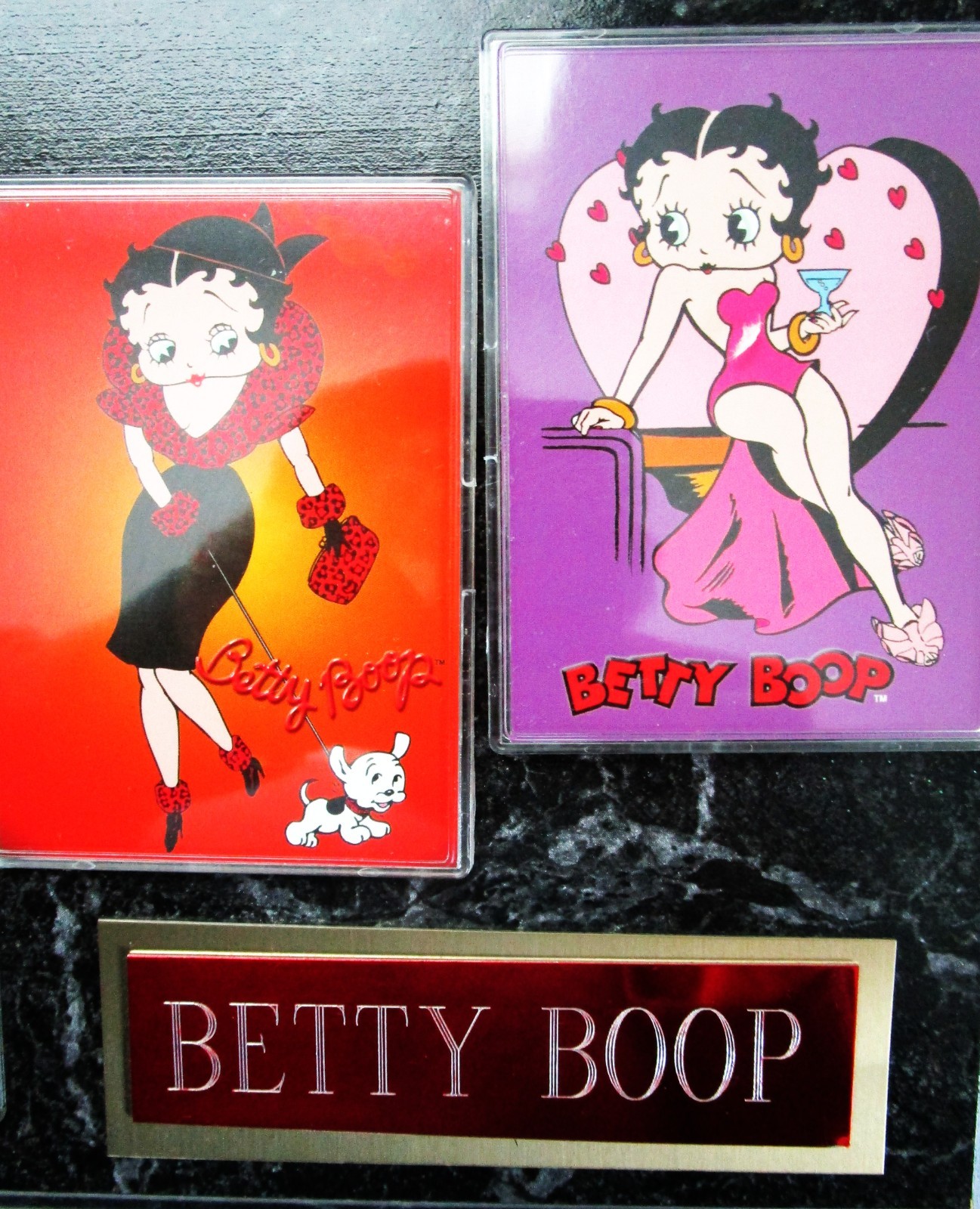 BETTY BOOP FRAMED PHOTO DECOR 12 X 15 WALL PLAQUE DISPLAY