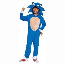Sonic Movie Classic Boys Costume  Large 10-12