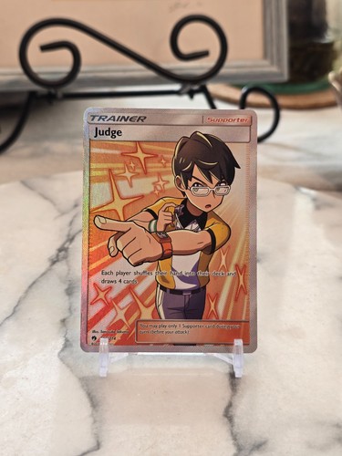 Pokemon TCG Judge (Full Art) 209/214 Sm-Lost Thunder Holo MP