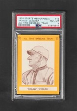 1968 Sports Memorabilia All-Time Team HONUS WAGNER ~~ Rare PSA 8 ~~ Must See!